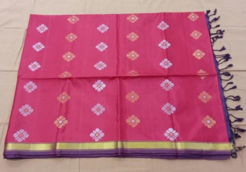 SOFT SILK SAREE WITH BLOUSE